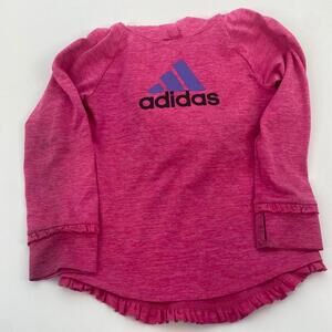 Adidas Kids' Long Sleeve Top - Size 4T - Pink
